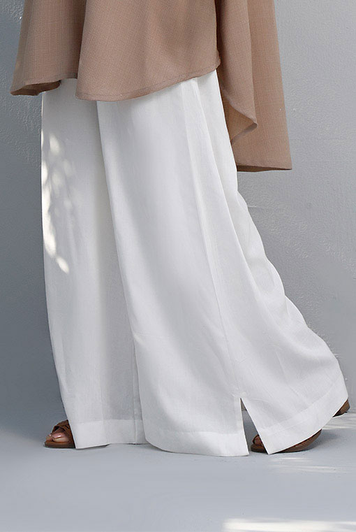 WHITE BOTTOM PANT </br>WB-OW-02