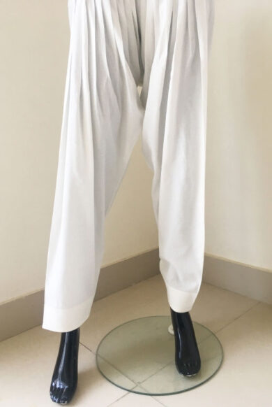 CLASSIC SHALWAR - WHITE </br>SP-CS-WH
