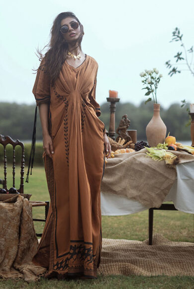 KAFTAN - BURNT ORANGE</br>RP-OK-004
